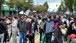 Hastings Street in Burnaby Heights is pictured on Saturday, June 1, during Hats Off Day. 