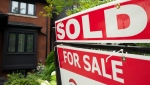 A West-end Toronto home for sale is shown in this July 15, 2023 file photo. THE CANADIAN PRESS/Graeme Roy