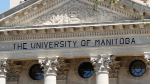 University of Manitoba photographed on Wednesday, May 8, 2024 in Winnipeg, Manitoba. (John Woods/The Canadian Press)