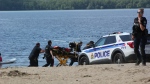 Emergency responders at Britannia Beach. June 3, 2024. (CTV viewer photo)