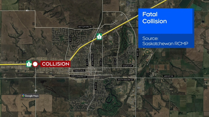 WATCH: A Swift Current man is dead following a serious collision over the weekend on Highway 1.