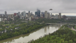 An image of downtown Edmonton's skyline on June 4, 2024. (CTV News Edmonton) 