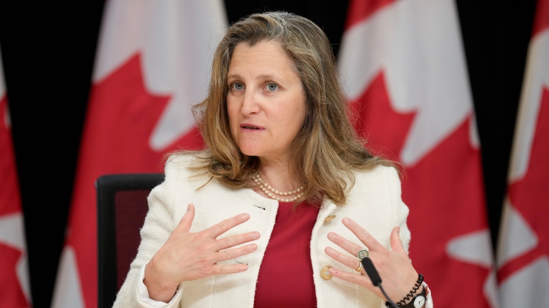 Freeland asked why MPs aren't being named