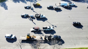 The enforcement blitz/training exercise took place between May 29 and May 31 in sites across Greater Sudbury. (Photo courtesy of the OPP)