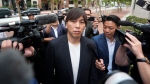 Ippei Mizuhara, the former interpreter for the Los Angeles Dodgers baseball star Shohei Ohtani, arrives at federal court in Los Angeles, Tuesday, June 4, 2024. (Damian Dovarganes / AP Photo)