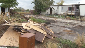 Residents of the Midfield Mobile Home Park were forced out of their homes in 2018 following a lengthy legal battle. Now, the city is auctioning the property for future development. (File)