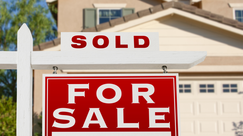A file image of a house for sale sign. (Source: Getty Images) 