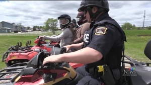 ATV season is in full gear heading into June, and as part of ATV Safety Week, Ontario Provincial Police are emphasizing the importance of preparing for potential dangers that come with off-roading. (Photo from video)