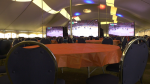 River Cree Resort and Casino prepares for the Oilers watch party on June 4, 2024. (Marek Tkach/CTV News Edmonton)
