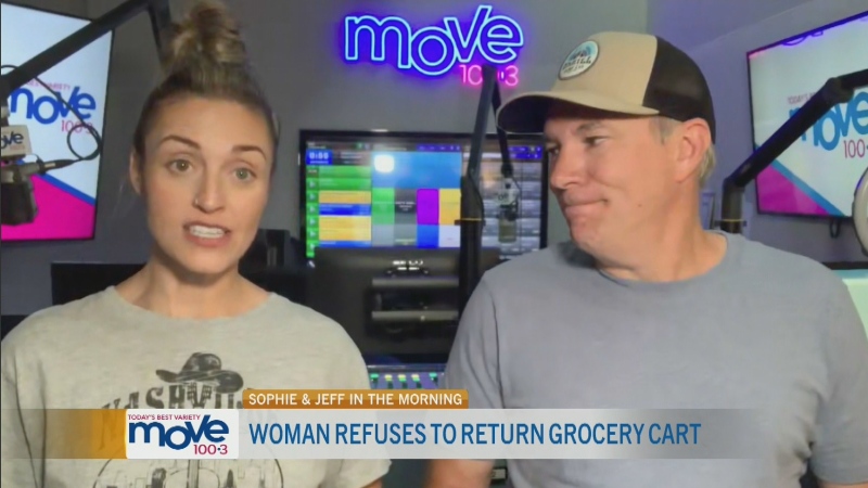 MOVE 100: Woman refuses to return grocery cart 
