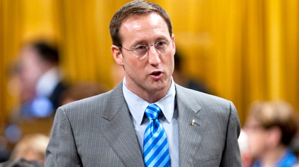 Minister of National Defence and Minister for the Atlantic Gateway Peter MacKay answers a question during question period in the House of Commons on Parliament Hill in Ottawa on Wednesday March 31, 2010. (Sean Kilpatrick / THE CANADIAN PRESS)