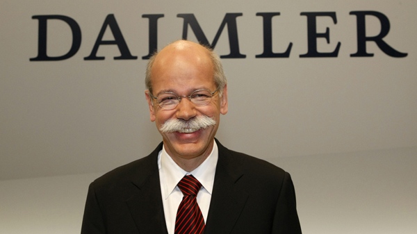 This Feb 18, 2010 file photo shows Dieter Zetsche, CEO of Daimler AG, after the company's annual press conference in Stuttgart, Germany. (AP Photo/dapd, Thomas Kienzle)