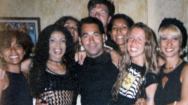This personal undated photo provided by Mariza Alyrio shows Monica Beresford-Redman, third from right, next to her husband Bruce Beresford-Redman, partly obscured at centre rear, made available Thursday, April 8, 2010.