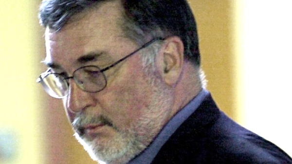 Former priest Stephen Kiesle, is shown after a hearing in Martinez, Calif. on June 26, 2003. (AP / Bay Area News Group, Dan Rosenstrauch)