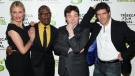 From left, actors Cameron Diaz, Eddie Murphy, Mike Myers and Antonio Banderas attend the premiere of 'Shrek Forever After' during the 2010 Tribeca Film Festival in New York, on Wednesday, April 21, 2010. (AP / Peter Kramer)