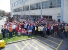 CTV staff, past and present, say goodbye to the old station on Merivale Road, Saturday, April 24, 2010.