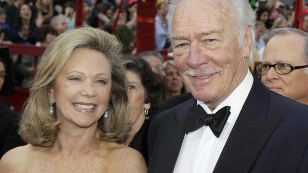 Best Supporting Actor nominee Christopher Plummer and wife Elaine Taylor arrive at the 82nd Academy Awards Sunday, March 7, 2010, in the Hollywood section of Los Angeles. (AP / Amy Sancetta)