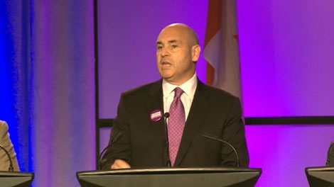 George Smitherman, who is openly gay, attacked Coun. Rob Ford for remarks made in 2006 during a city council debate about funding the AIDS fight.