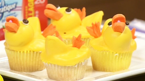 Cupcake Canard Cupcake Lover's CelebriDuck Rubber Duck NIB Baker Sweets Birthday 