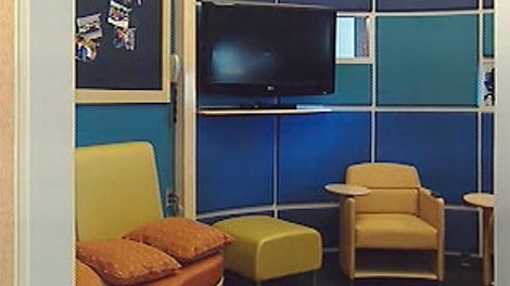 The Teen Zone room at CancerCare Manitoba was created for young people fighting cancer.