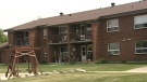 Ontario Provincial Police are investigating after a woman�s body was discovered at an apartment building in Renfrew, Monday, May 31, 2010.