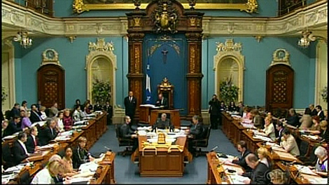 The National Assembly in Quebec City.  (June 2, 2010)