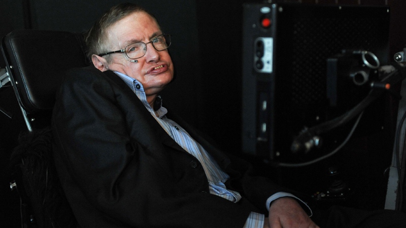 British physicist Stephen Hawking attends the 2010 World Science Festival opening night gala performance at Alice Tully Hall on Wednesday, June 2, 2010 in New York. (AP Photo/Evan Agostini)