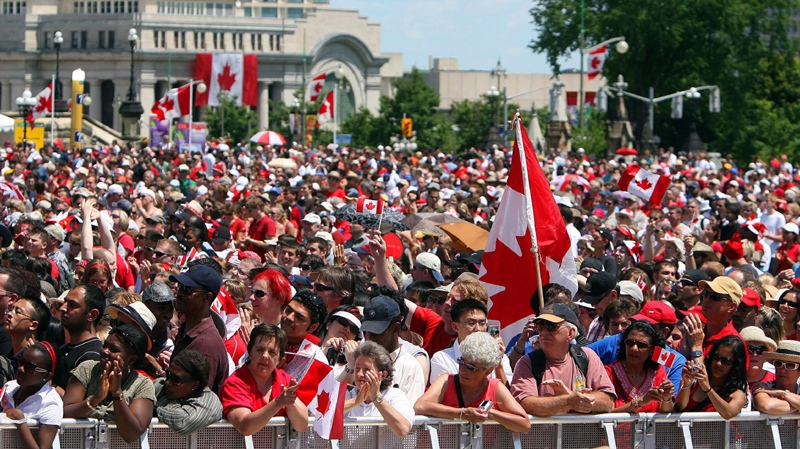 A new study says Canada's population could exceed 40 million by 2036. (THE CANADIAN PRESS/Sean Kilpatrick)