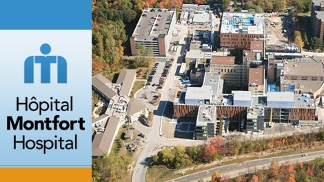 A recent expansion of the Montfort Hospital has nearly doubled the size of the facility.