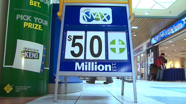 Winning ticket sold in Ontario for $50M Lotto Max jackpot
