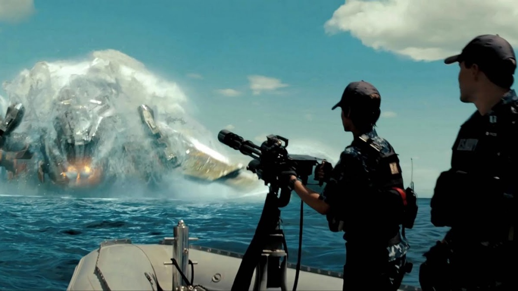 Scene from Universal Pictures Canada's 'Battleship'