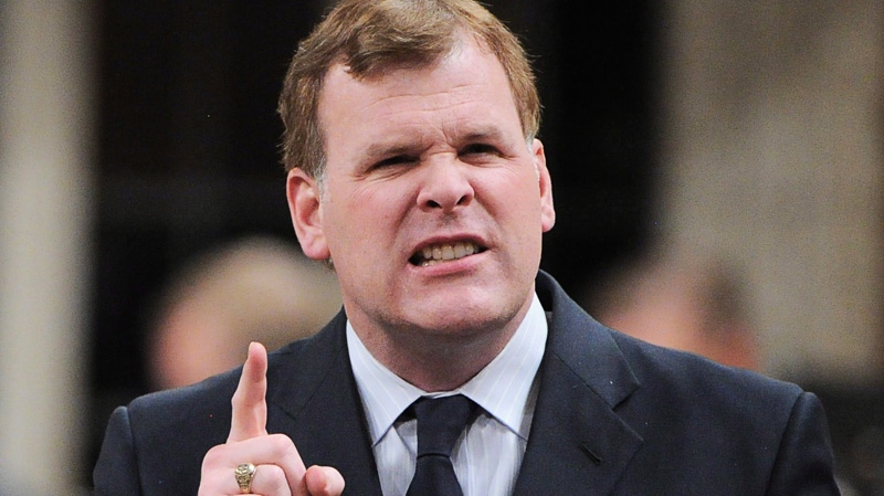 Minister of Foreign Affairs John Baird responds to a question during Question Period in the House of Commons on Parliament Hill