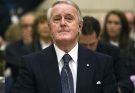 Former prime minister Brian Mulroney testifies before the Commons ethics committee on Parliament Hill in Ottawa, Thursday, Dec. 13, 2007. (Fred Chartrand / THE CANADIAN PRESS)