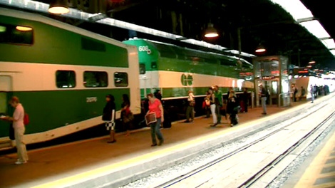 A potential strike at CP Rail could cause major delays for GO Transit riders along the Milton and Hamilton train routes, commuters were warned Tuesday morning.