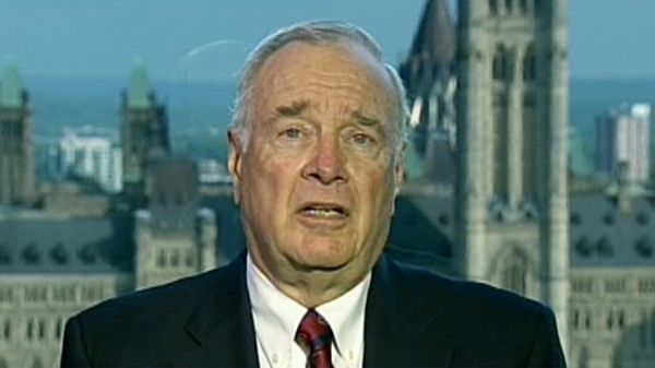 Former prime minister Paul Martin speaks to CTV News Channel after being honoured with the Order of Canada. 