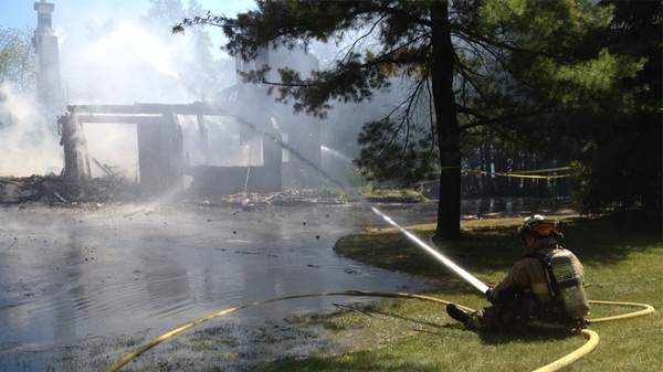 Constance Bay home of 27 years destroyed by fire.