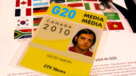 Geoff Nixon at G8/G20