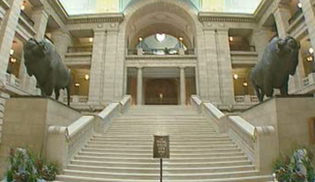 Interior of Manitoba legislature