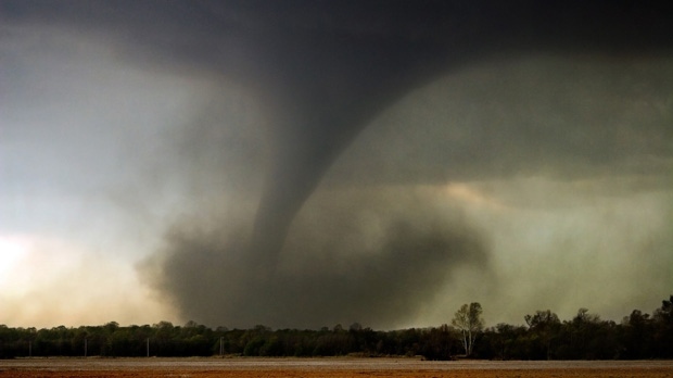 A tornado is seen in this undated file photo. 