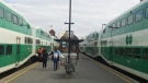 A regional GO Transit train station is seen in this undated photo. 