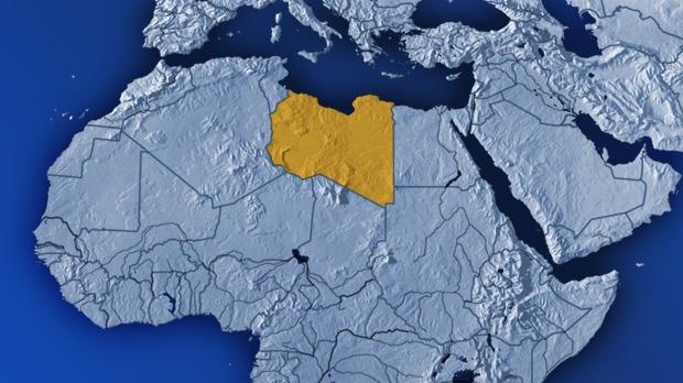 Map of Libya