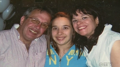 Andre Roy and his daughter, Jessie, were killed after their motorcycle collided with a car stopped on Highway 30 in Candiac on Sunday, June 27, 2010. Roy's wife, Pauline Volikakis -- who was riding on a second motorcycle -- survived the accident.