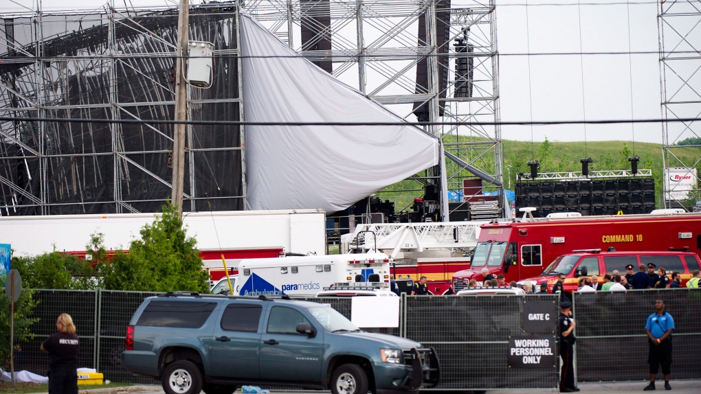 Downsview Park stage collapse