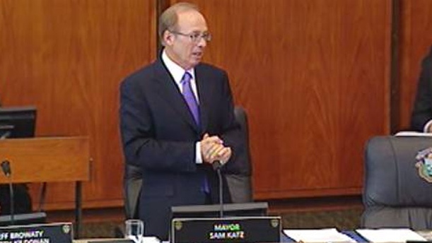 Mayor Sam Katz is seen in this file image.