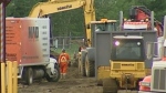 Enbridge's Athabasca pipeline leaked an estimated 230,000 litres of heavy crude oil on June 18, 2012. (CTV)