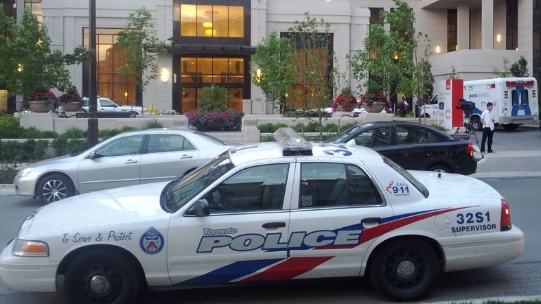 Police are investigating the death of a man who was found inside a North York condominium building