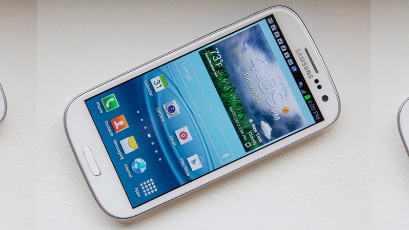 Samsung's new Galaxy III phone 