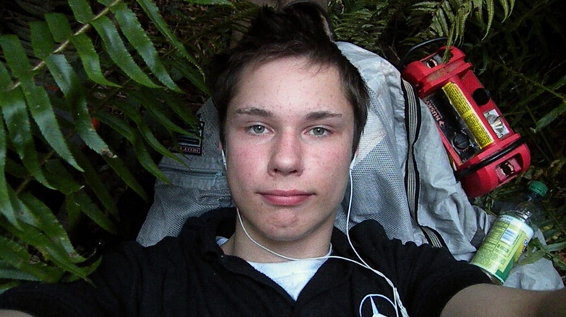 This July 2009 file self-portrait provided by the Island County Sheriff's Office shows Colton Harris-Moore, the so-called 'Barefoot Bandit.' (AP / Island County Sheriff's Office via The Herald)