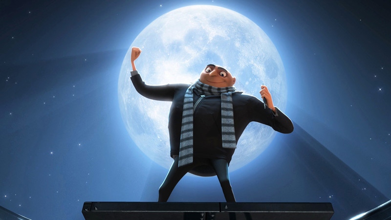 Gru, voiced by Steve Carell, in Universal Pictures' 'Despicable Me.'