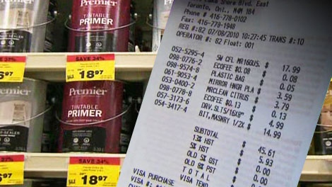 A new eco fee came into effect on thousands of products in Ontario, July 1, 2010.